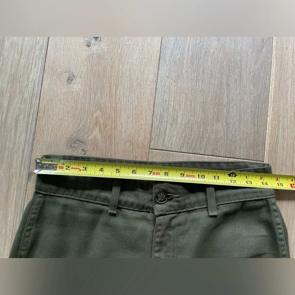 Reformation Jeans marine Jean, army green wash - size 28 - Picture 5 of 8